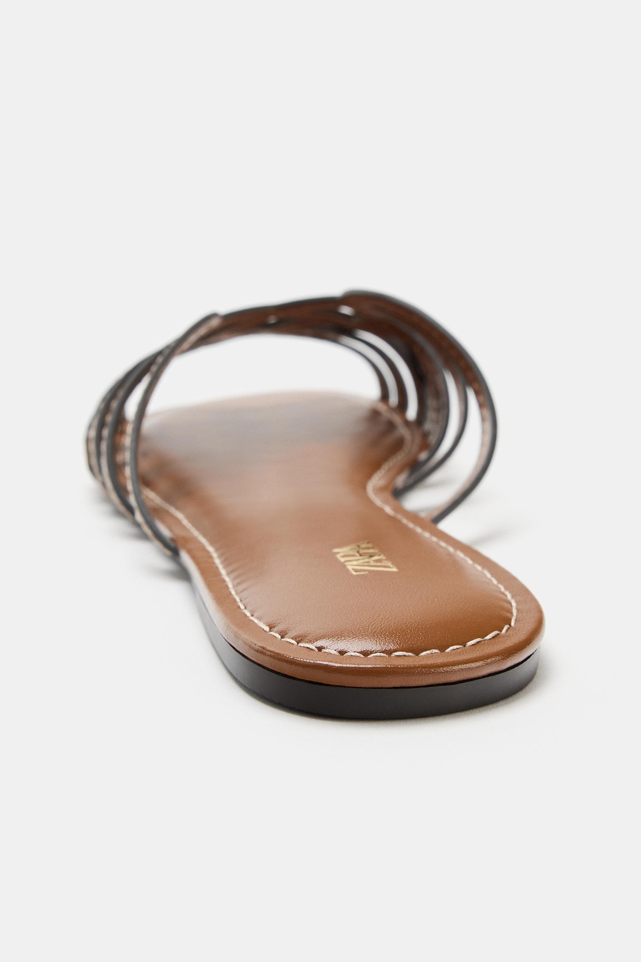 MULTI-STRAP FLAT SANDALS